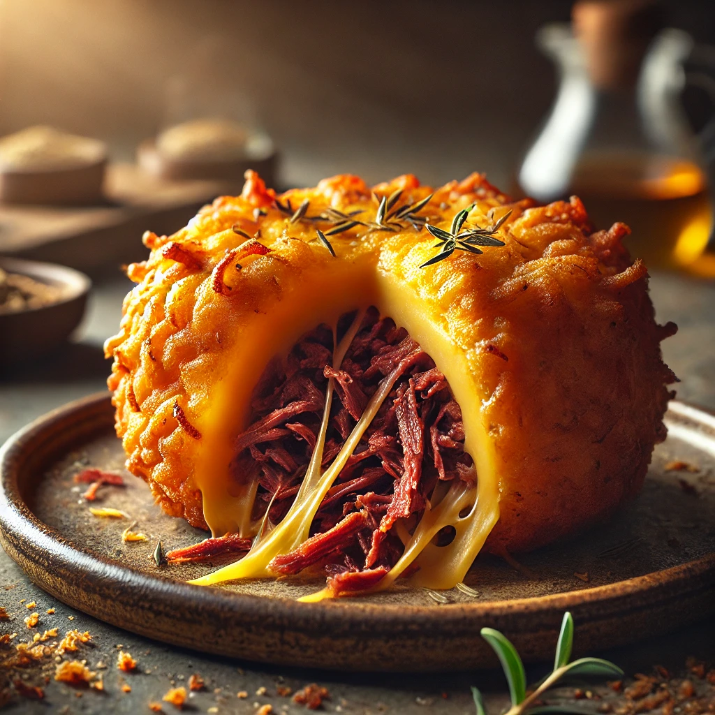 Bolinho de Carne Seca