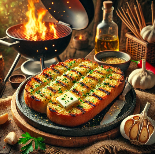 Pão de Alho Crocante: O Melhor Amigo do Churrasco!