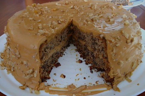 Bolo de nozes
